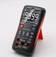 Multimeter Digital ZOYI ZT-X 9999 hitungan rentang otomatis EBTN LCD DC AC Voltmeter pengukur Amper arus kapasitor Ohm Temp Hz NCV Tester