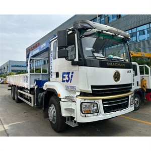 Camion-grue à flèche télescopique Shacman 6x4 10 tonnes 12 tonnes 14 tonnes, camion benne de transport de marchandises - Product Image 5