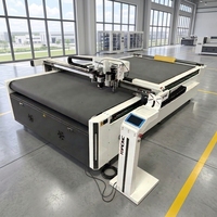 Machine de découpe numérique CNC à couteau oscillant automatique pour vinyle, carton et carton ondulé, avec moteur Delta et engrenage à économie d'énergie