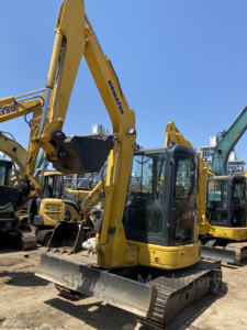 Komatsu รถขุดดินขนาดเล็กแบบมือสองจากญี่ปุ่น PC18 PC120รถขุด PC128 5Ton PC55MR มือสอง - Product Image 4
