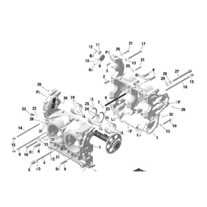 Motor de Gasolina Rotax de Dos Cilindros y Cuatro Tiempos 912 916 con Arranque Automático para Motocicleta - Product Image 4