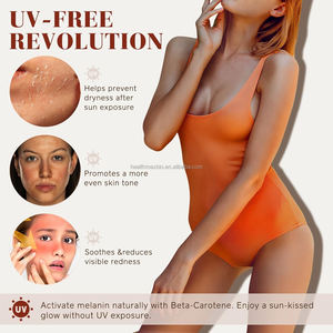 Gouttes autobronzantes OEM à prendre par voie orale pour une production naturelle de mélanine et un éclat radieux bronzé au soleil - Product Image 4