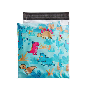 Bolsas de correo personalizadas con diseño de dibujos animados, material nuevo, impermeables, portátiles, para envíos de tiendas en línea. - Product Image 1