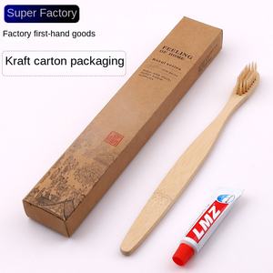 Vente en gros d'équipements hôteliers jetables <span class=keywords><strong>de</strong></span> luxe en bambou pour séjours chez l'habitant comprenant une brosse à dents pantoufles peigne savon impression personnalisée - Product Image 4