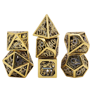<span class=keywords><strong>Jeu</strong></span> <span class=keywords><strong>de</strong></span> dés en métal polyédrique du donjon du dragon D & D <span class=keywords><strong>de</strong></span> 14mm en acier inoxydable personnalisé Style punk RPG creux DND pour <span class=keywords><strong>jeu</strong></span> <span class=keywords><strong>de</strong></span> rôle - Product Image 4