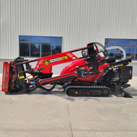 Буровая установка Goodeng Machine GS130-LS (13 тонн) для бестраншейного направленного бурения, малогабаритная установка для бурения скважин под трубопроводы