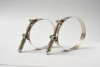 SAE J1508 Compatible 304 Acier Inoxydable T-Bolt Collier de serrage à ressort constant Matériau métallique
