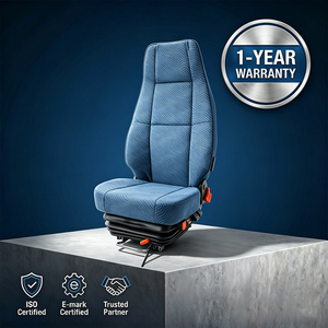 Siège de camionneur pneumatique toutes saisons, excellente qualité, sièges de camion lourd avec options de massage, ventilation, chauffage et rotation - Product Image 3