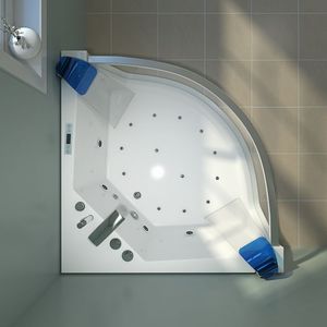 <span class=keywords><strong>Baignoire</strong></span> autoportante en acrylique écologique à haut rapport coût-efficacité pour adulte, avec double appui-tête, massage à bulles, <span class=keywords><strong>baignoire</strong></span> à remous moderne - Product Image 2