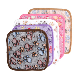 Serviette pour animaux de compagnie absorbant l'eau, séchage rapide, épaisse, réversible, en polaire corail, douce, pour le bain, pour chien et chat, séchage rapide - Product Image 5