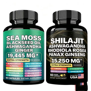 วิตามินธรรมชาติจากเทือกเขาหิมาลัย อะชวาคันธา โสม สาหร่ายทะเล และชิลลาจิต บำรุงสุขภาพ บรรจุ 60 แคปซูล (ขายส่ง) - Product Image 1