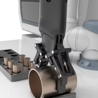 Robot Kolaboratif Gripper Elektrik Ringan Berdaya Tinggi Kontrol Gaya Fleksibel 120mm Cakar Elektrik Servo Dua Jari