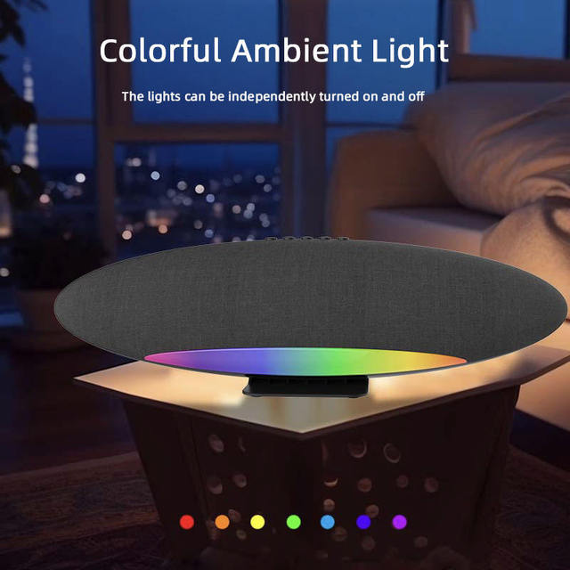 High Quality Custom Portable bluetooth Speaker Party Speakers with RGB Light Wireless bluetooth Speaker
