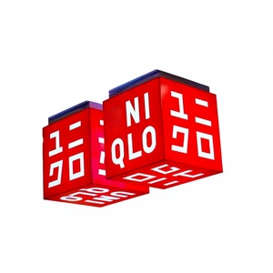 จอแสดงผล LED แบบลูกบาศก์ Full View Cube LED วิดีโอสีเต็มรูปแบบ P2.5 สำหรับใช้งานภายในและภายนอกอาคาร ห้างสรรพสินค้า จอแสดงผลโฆษณา LED แบบลูกบาศก์เชิงพาณิชย์ - Product Image 1