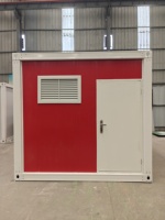 Kits de maisons conteneurs personnalisables en panneaux sandwich d'acier respirants, style ferme, pour ateliers de centres commerciaux et une vie plus durable