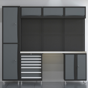 Nhà Máy Bán buôn 40 ngăn kéo nhà để xe Thợ Khóa bàn làm việc với Pegboard - Product Image 4