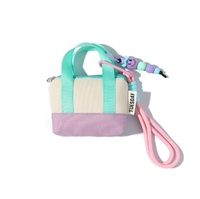Mini sac à main, étui pour écouteurs, boîte de rangement, protecteur de câble de données, sac d'organisation, porte-monnaie - Polyester écologique, cadeau de bienvenue
