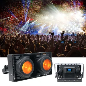 Ao ar livre Ip65 350W 2 Eye Cob Led Blinder Stage Dmx Audience Light High Power Professional Stage Lighting