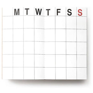 Carnet de planification avec papier anti-décoloration, idéal pour le <span class=keywords><strong>travail</strong></span>, les études, la maison et les voyages, avec poche intérieure, design à ouverture plate, papeterie de bureau durable - Product Image 2