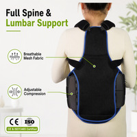 Ceinture de soutien lombaire respirante et réglable, attelle ergonomique pour le bas du dos, soulagement de la douleur et correction de la posture
