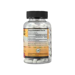 Capsules de racine de maca noire, jaune et rouge personnalisées, 1900 mg, véganes, non-OGM, sans gluten, force maximale, capsules de poudre de racine de maca biologique - Product Image 3