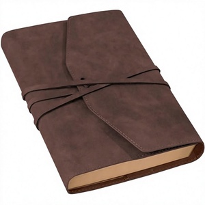 Cuaderno de Cuero Vintage Retro A5 Recargable, Diario de Viaje de Hojas Sueltas, Planificador Desmontable, Libreta de Notas Portátil - Product Image 3