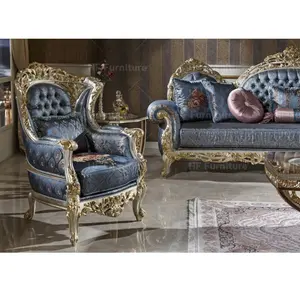 luxury furniture wood sofa classic furniture french luxury european living room furniture