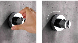 Commerci all'ingrosso professionale prezzo di fabbrica <span class=keywords><strong>Doccia</strong></span> Testa Del Basamento della Staffa Da Parete Tazza di Aspirazione Sucker supporto <span class=keywords><strong>doccia</strong></span> Per Il Bagno - Product Image 3