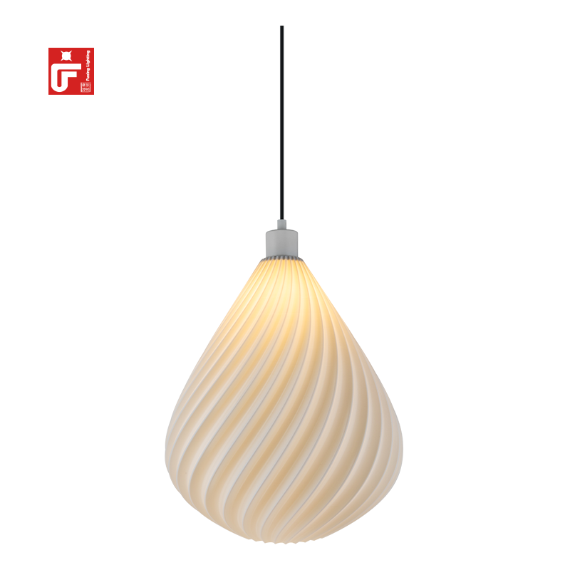 White+3D lampshade 1.5m braided wire suction top plate