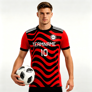 <span class=keywords><strong>Maillot</strong></span> <span class=keywords><strong>de</strong></span> football personnalisé version spéciale, impression numérique rétro, logo personnalisé, nouveau tissu 100% polyester 140g, col rond, unisexe, manches courtes - Product Image 1