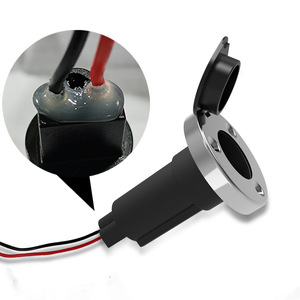 Stainless Steel Marine <b>Light</b> <b>Socket</b> For Boat Navigation Lamp Replacement Part - Product Image 4