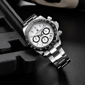 PAGANI DESIGN 1644 Montre à quartz pour homme de haute qualité, chronographe, étanche, montre-bracelet, montre homme - Product Image 2