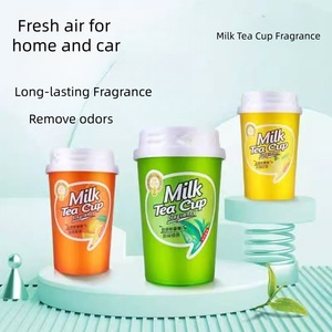 บาล์มปรับอากาศรูปทรงแก้วชานม 258 กรัม ปลอดสารพิษ กำจัดกลิ่น สำหรับบ้าน โรงแรม รถยนต์ ขายส่ง เป็นมิตรกับสิ่งแวดล้อม - Product Image 5