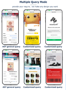 Autocollants holographiques d'hologramme personnalisés  anti-contrefaçon d'hologramme 3D avec l'étiquette de sécurité de code de - Product Image 5