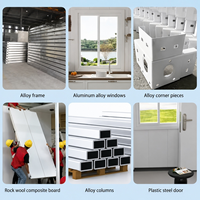 Casa Contenedor Modular Multiestilo, Villa Prefabricada Expandible de Paquete Plano Personalizada para Uso en Oficinas de Construcción y Alojamientos