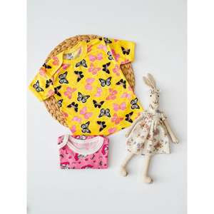 T-shirt basique pour enfants OEM, 100% coton, doux, respirant, motif uni, haut pour garçons, style décontracté quotidien, vente en gros - Product Image 2