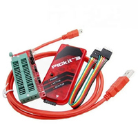PICKIT3 KIT3.5 PIC KIT3 PICKIT 3 Programmeur de puces microcontrôleurs PIC avec programmation hors ligne + Socle adaptateur pour programmeur PIC