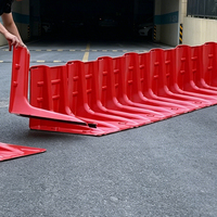 Barrera de Plástico Contra Inundaciones, Sistema Defensivo de Alto Rendimiento, Robusto y con Integridad Estructural, Control de Agua Urbano Confiable