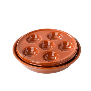 Nouvelles idées de produits 2026 : <span class=keywords><strong>Plat</strong></span> à escargots en céramique 6 cavités pour <span class=keywords><strong>cuisine</strong></span> <span class=keywords><strong>française</strong></span>, 2 en 1, pour escargots et fruits de mer, <span class=keywords><strong>plat</strong></span> de cuisson - Product Image 1