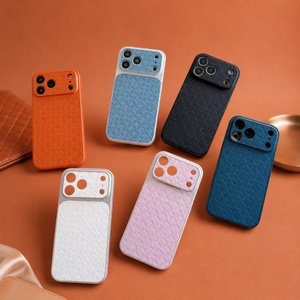 Telefoonhoesjes van leer, gewatteerd en schokbestendig voor iPhone - Product Image 1