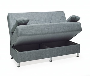 Rosa Canapé-lit moderne en velours avec rangement, tissu adapté aux appartements, design économique de haute qualité - Product Image 2