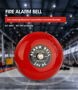 Cloche d'alarme incendie 24V 6/8 pouces accessoire de système d'alarme incendie en aluminium pour vente en gros du fabricant - Product Image 4