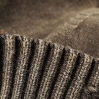 Gorro de Punto con Degradado de Color, Estilo Retro, Desgastado, para Hombre y Mujer, Gorro de Lana para Otoño e Invierno