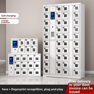 Casiers de recharge personnalisables pour smartphones, stockage électronique pour supermarchés, reconnaissance faciale, code-barres, empreinte digitale pour espaces publics - Product Image 4