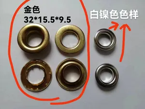 Wholesale Thick High Eyelets With Claws Spikes Metal Eyelets Stainless Steel Brass 11mm 15mm 18mm Garment Grommet Washer Eyelet
