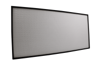 Nuevo elemento de filtro de aire de fibra de vidrio de filtro de caja para unidad de filtro de ventilador Laminar FFU de sala limpia