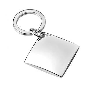 Porte-clés Tiffany & Co. en diamant, plaqué argent, design classique pour un usage quotidien - Product Image 1
