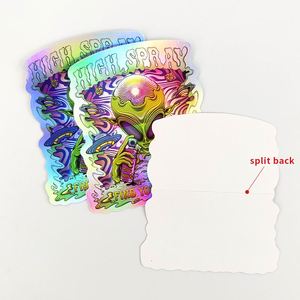 Custom Die <b>Cut</b> Holographic Sticker Printing Personalize Laptop Bike Notebook Bottle Stickers <b>Vinyl</b> Paper Decoration Sticker - Product Image 4