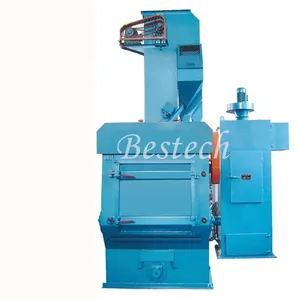 Crawler shot blasting cleaning machine tumble belt descaling machine