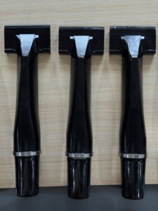 Nuevas Herramientas de Apisonamiento de Aleación de Tungsteno para Máquinas de Apisonamiento Plasser Harsco Matisa, Modelo Unimat Duomatic Dynamic, Hechas de Metal - Product Image 2